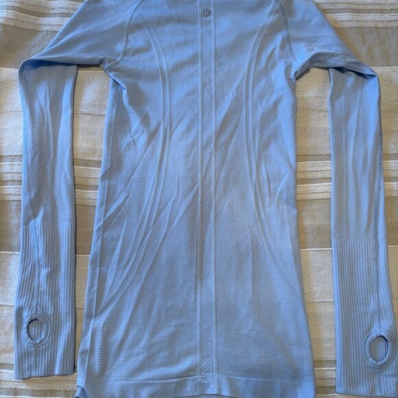 Lululemon Swiftly Tech Long Sleeve Shirt – Periwinkle, XS (Size 2) - Picture 6 of 7